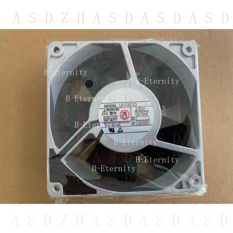 Z  FOR  Original US12D23 12038 230V 16 / 15W aluminum machine cooling fan for STYLE FAN