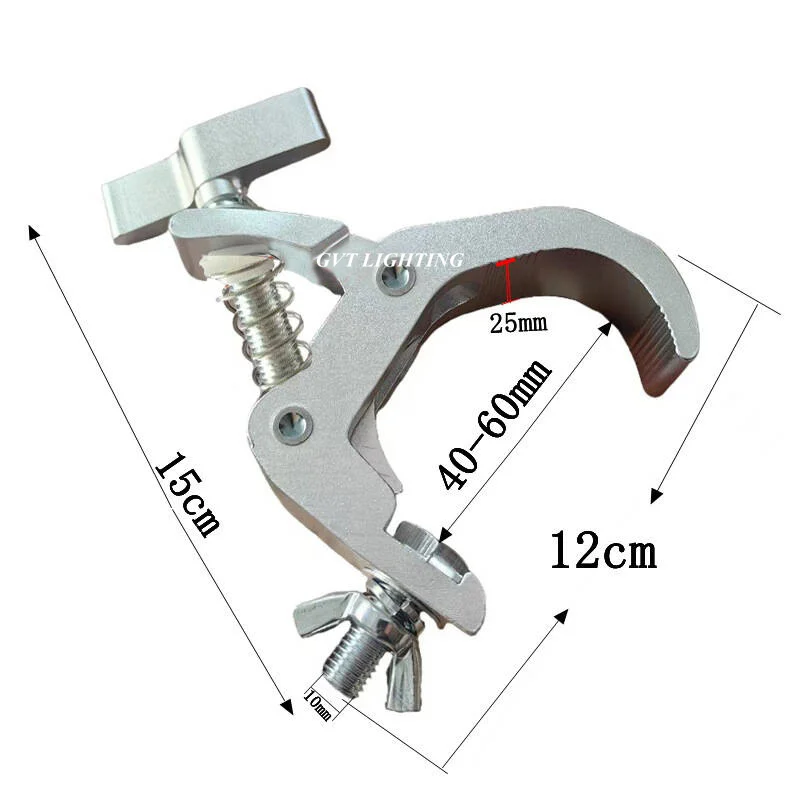 10 Stück/Set Hochleistungs-Premium-Pro-Traversenklemme für Bühnenbeleuchtung, passend für 40-60 mm Rohre, für Moving-Head-Bühnenbeleuchtung. – Detail 8