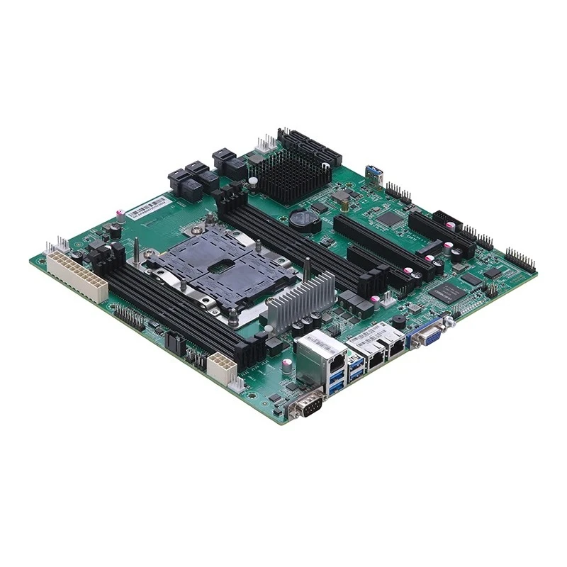 

P11SPM-I Серверная материнская плата LGA3647 DDR4 Четырехканальная двойная 2,5G M.2 NVMe mATX HDMI VGA