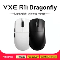 Mouse Inalámbrico para Juegos ATK VXE Dragonfly R1 Pro MAX Esports, Recargable, PAW3395 R1 Pro, Ligero, Personalizado para FPS, para CSGO