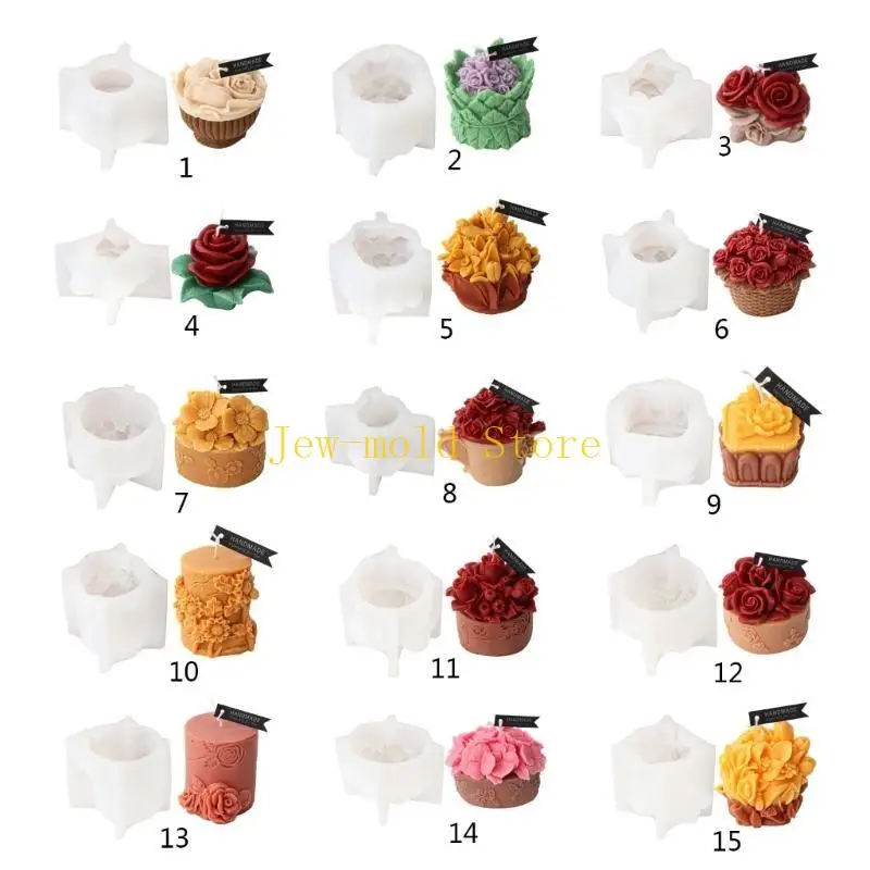 

C71B Resin Molds Handmade Soap Mold Home Decorating Ornaments DIY