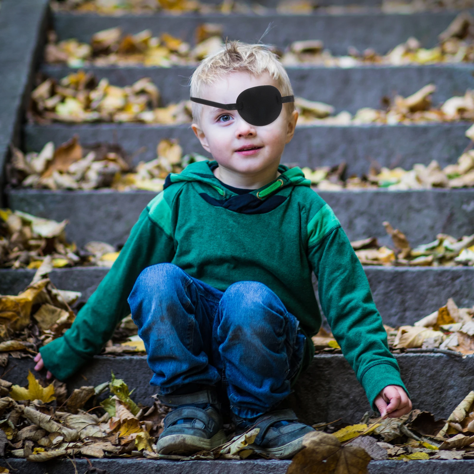 

4Pcs Single Eye Patch Comfortable Lightweight Adjustable Adults Lazy Eye Cover Amblyopia Correction Lazy Eye-Patch