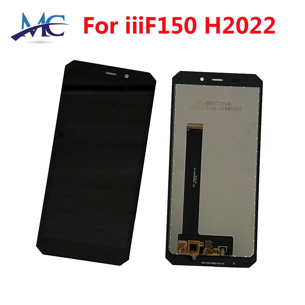 For Oukitel IIIF150 H2022 LCD Display +Touch Screen Digitizer Replacement iiif150 h2022 LCD Screen Assembly+Tools