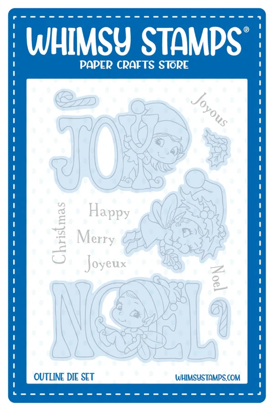 Christmas Greetings Fairies Clear Stamps Cutting Dies Scrapbook Diary Decoration Embossing Template Diy Greeting Card Handmade