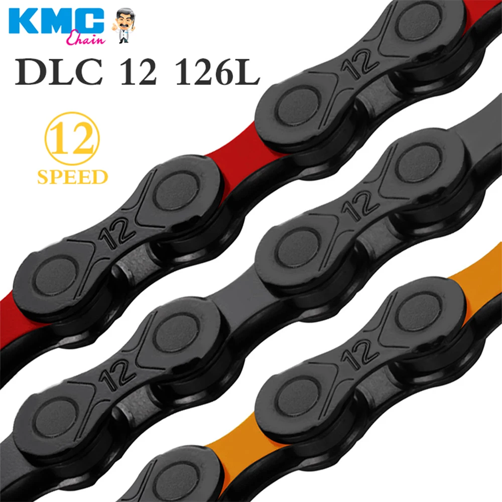 KMC DLC Bike Chain 12V MTB Diamond Black Red Blue Green Yellow Mountain Bicycle 12S X12 12 Speed Accessories For SHIMANO Sram