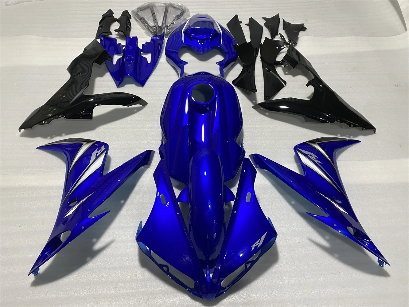 Motorcycle fairing fits Yamaha YZF-R1 04 05 06 YZF1000 2004 2005 2006 Fairing Blue White Black motorcycle shell