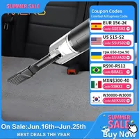 1X Car Vacuum 5500PA Wireless High Power 25W USB Charging Handheld Black Home Desktop Keyboard Mini Portable Automatic Cleaning