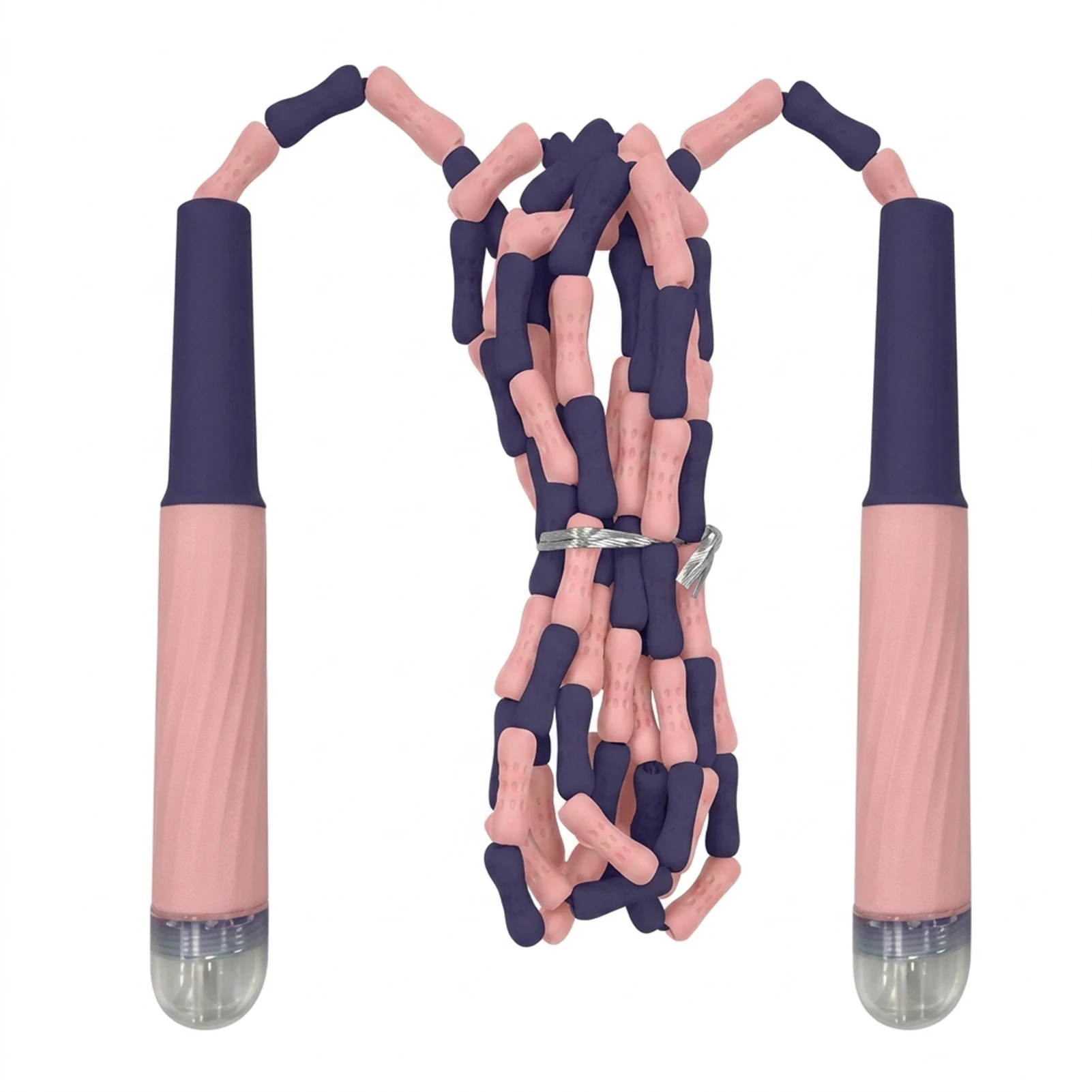 Bearing Speed Jump Rope for PE Test Training with Anti Slip Handle and Durable PVC Cord