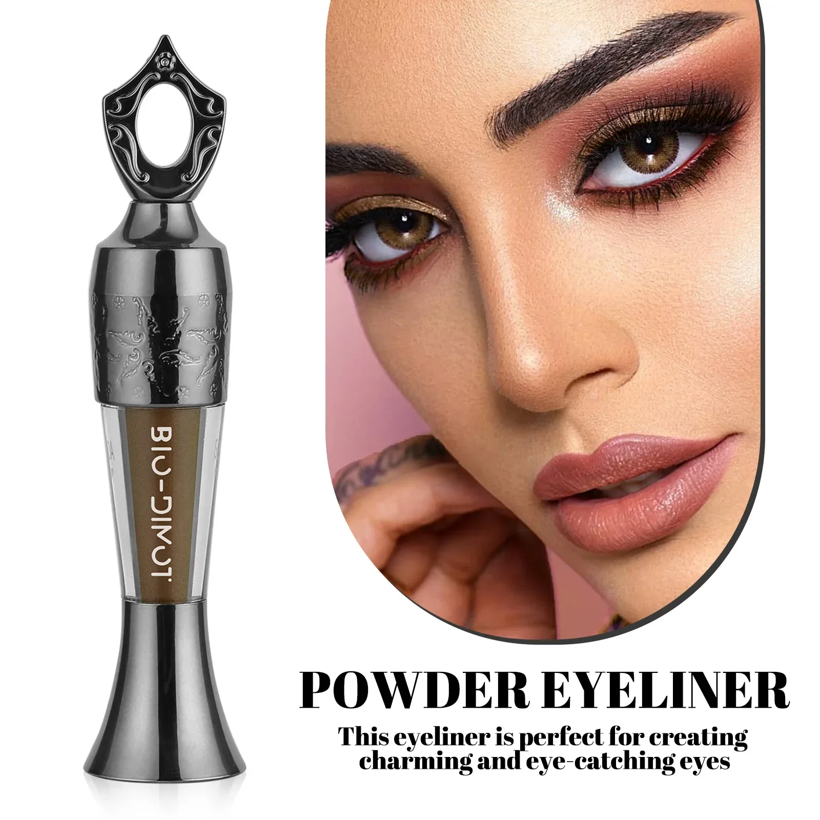Fashion Professional Makeup Eyeliner Eyebrow Black Brown Pencil Waterproof Lasting Beauty Tool Accessories Not Blooming Eye Make