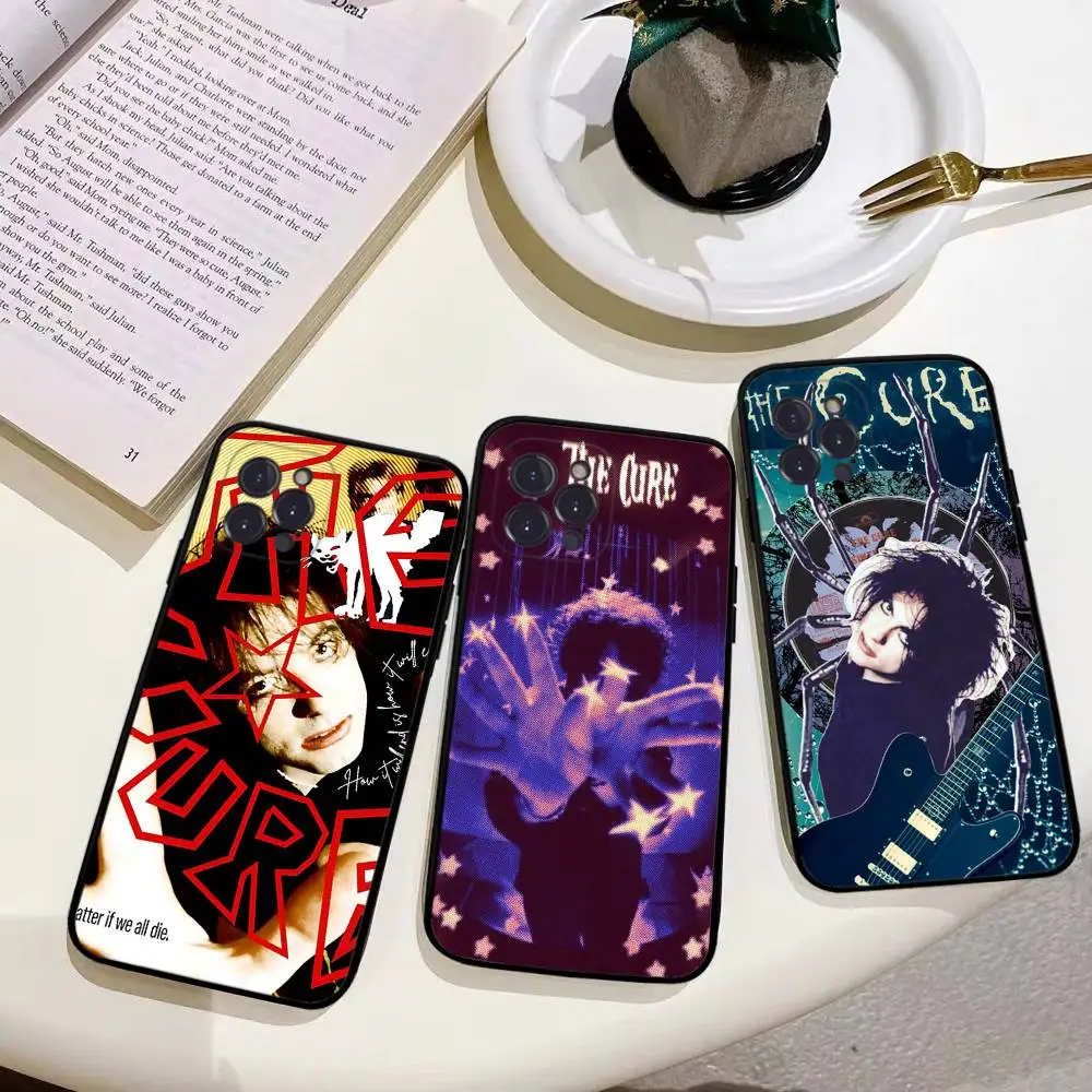 Rock Band The Cure For IPhone 17 16 15 14 13 12 11 Pro Max 13 17Air Shockproof Soft Phone Cases Coque