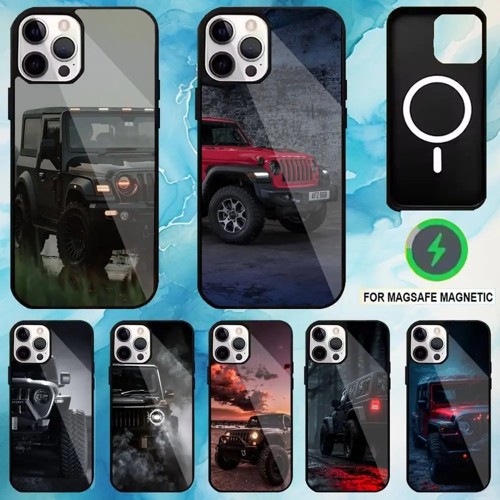 

Off-Road Vehicle Phone Case For iPhone17,16,15,14,13,12,11 Plus,Pro Max Magnetic For Magsafe Wireless Charging