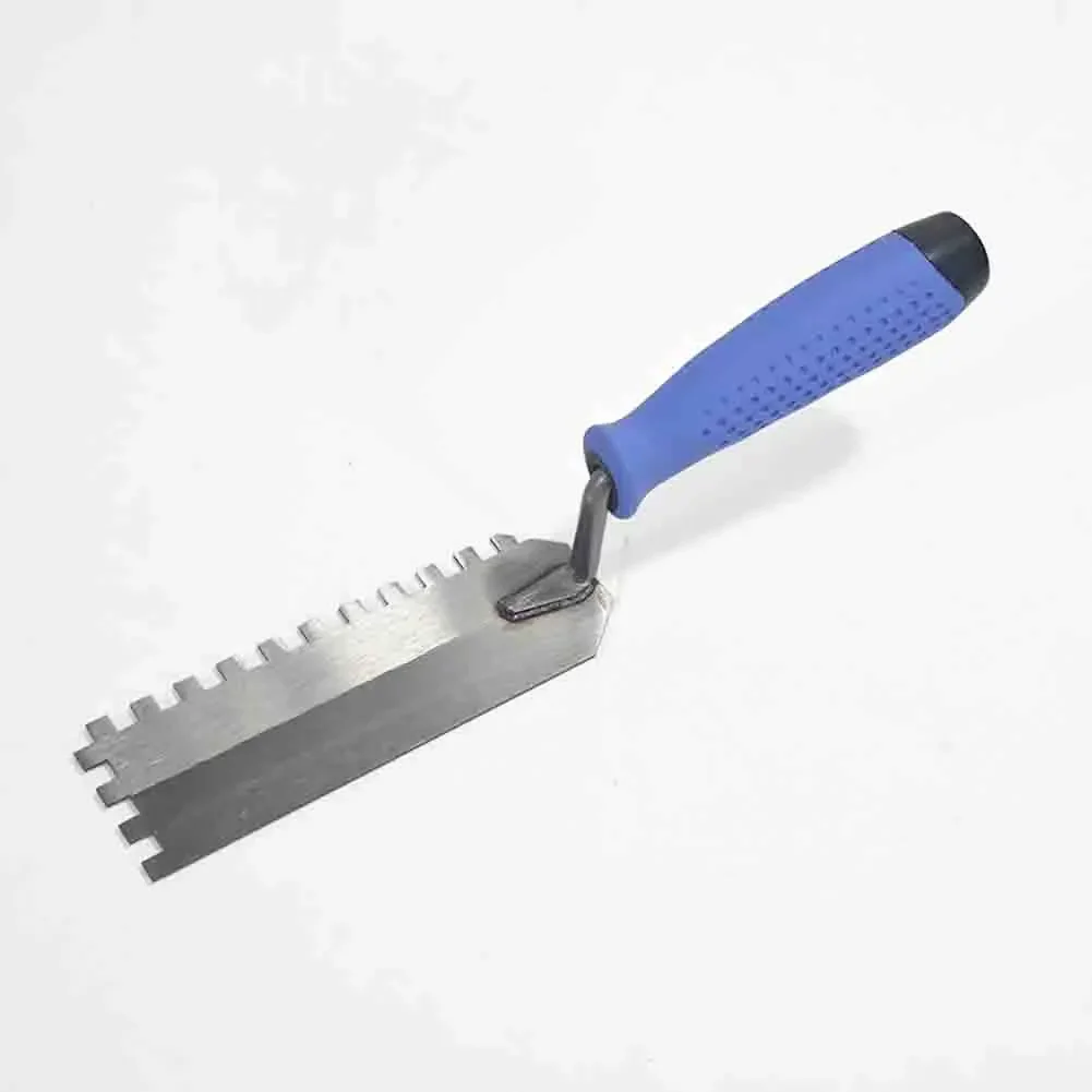 For Professional Use 6 Mm Tooth Spacing Square Notched Trowel Scraper Tool Lightweight Design Multi-purpose Tool