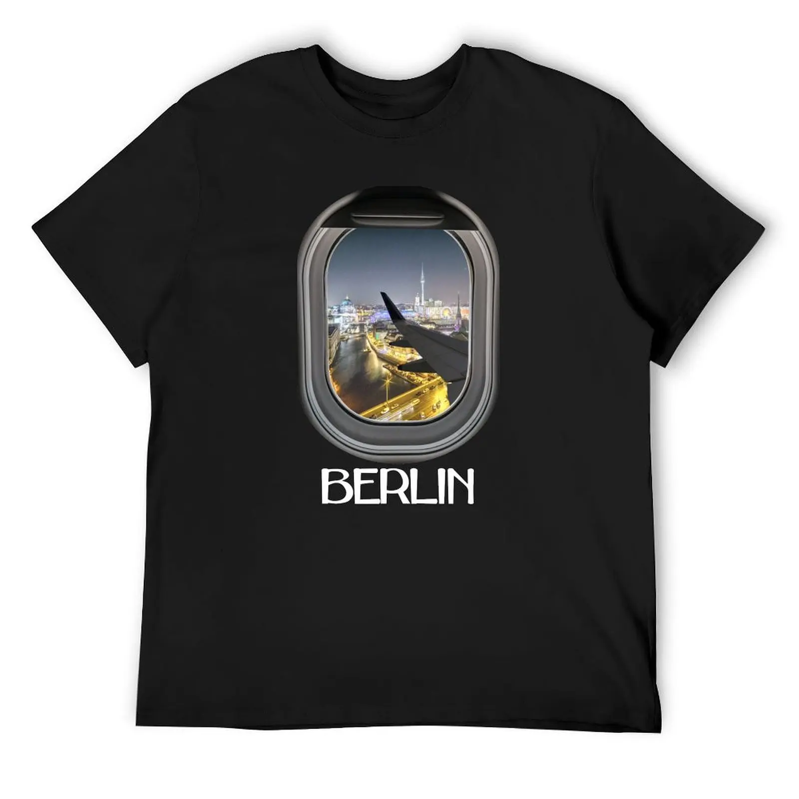 Berlin T-Shirt oversized graphic tee aesthetic clothes vintage t shirts mens t shirts top quality