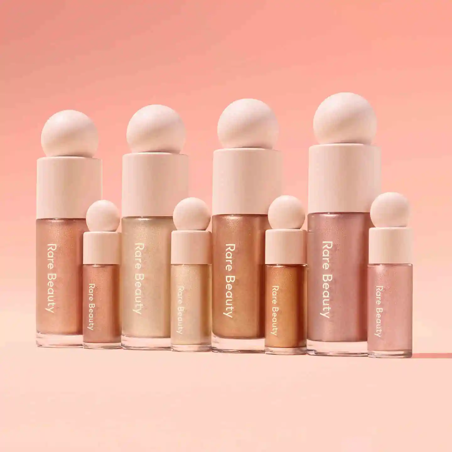 Rozświetlacz w sztyfcie, róż w sztyfcie, makijaż twarzy i ciała, brokatowy iluminator, kosmetyki do konturowania twarzy, rozjaśnianie, Rare Beauty Makeup