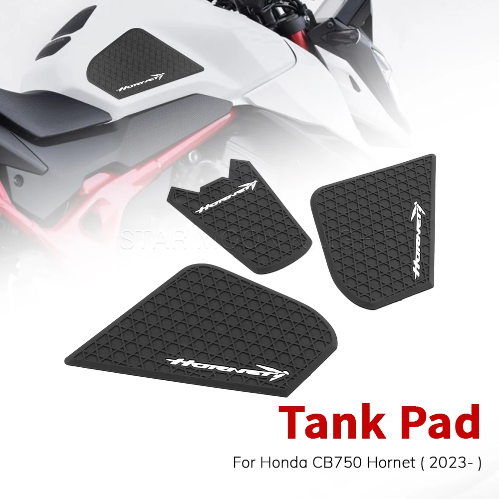 Motorcycle Side Fuel Tank Pads Protector Stickers Decal Gas Knee Grip Traction For Honda CB750 Hornet 2023- CB 750