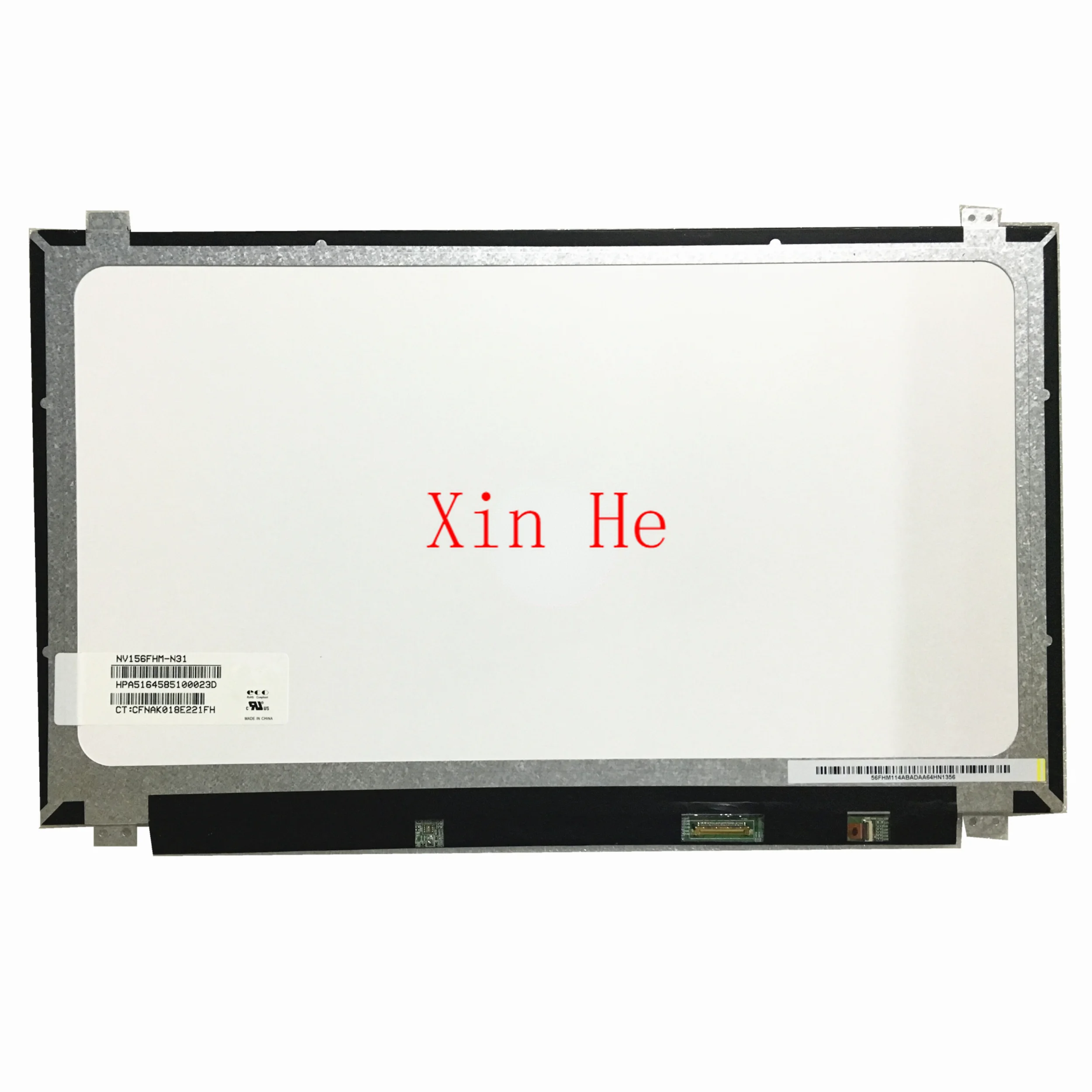 

NV156FHM-N31 fit NV156FHM-N41 N42 LP156WF4 SPL1 SPL2 SPK1 1920*1080 EDP 30PIN IPS LED PANEL SCREEN