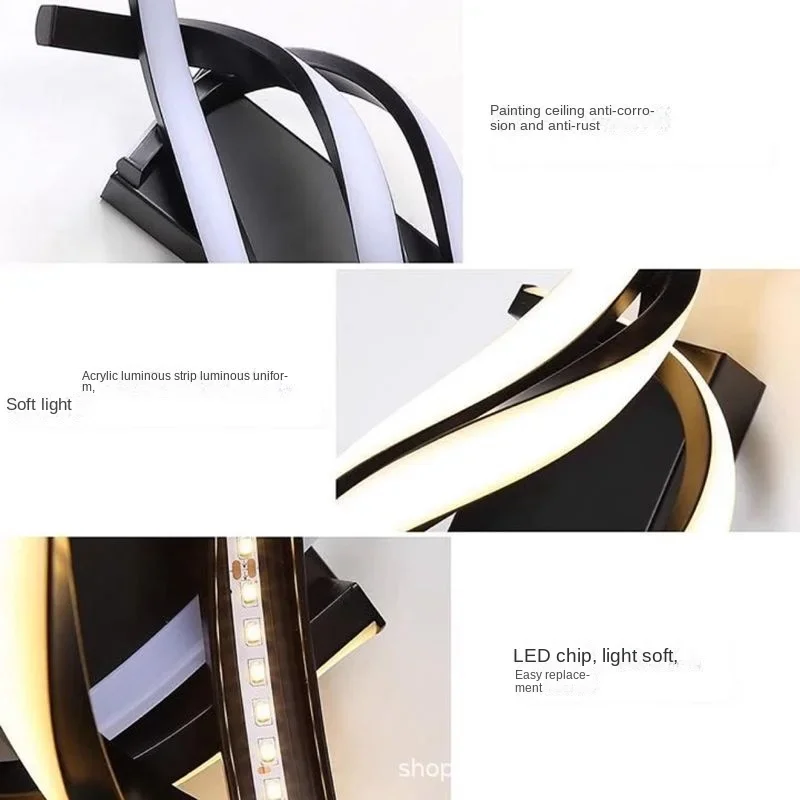 لامبارا ميسيتا نوش لوسس ليد بارا هابيتيشن lamvillage de dormitorio زين جدارية كوادروس ديكوراتيفوس سالا جدار أباجورة