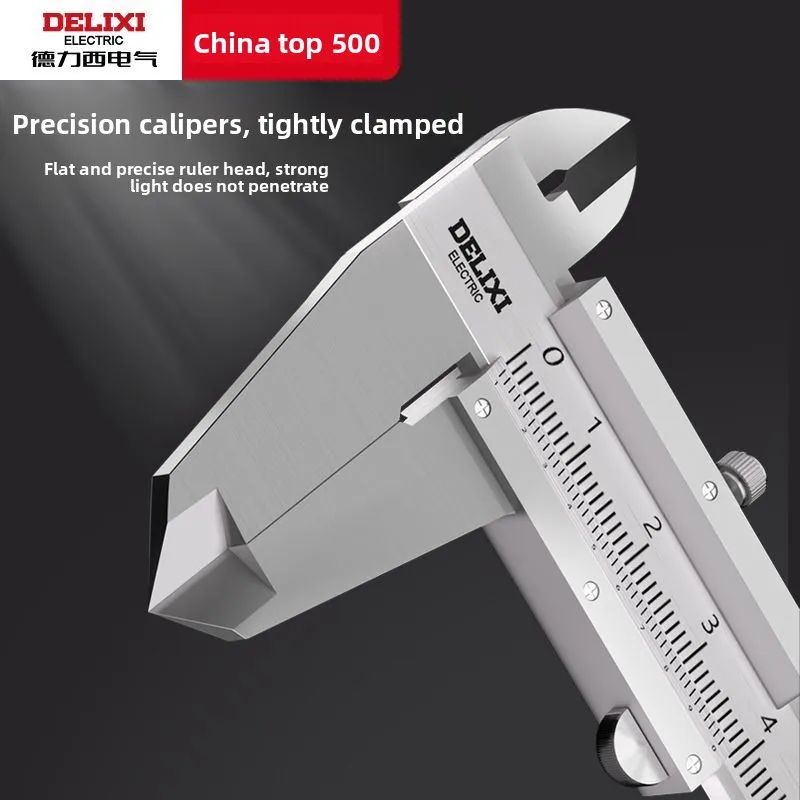 Calibrador digital Delixi Electric, calibrador vernier, calibrador, micrómetro, utilizado para medir componentes mecánicos