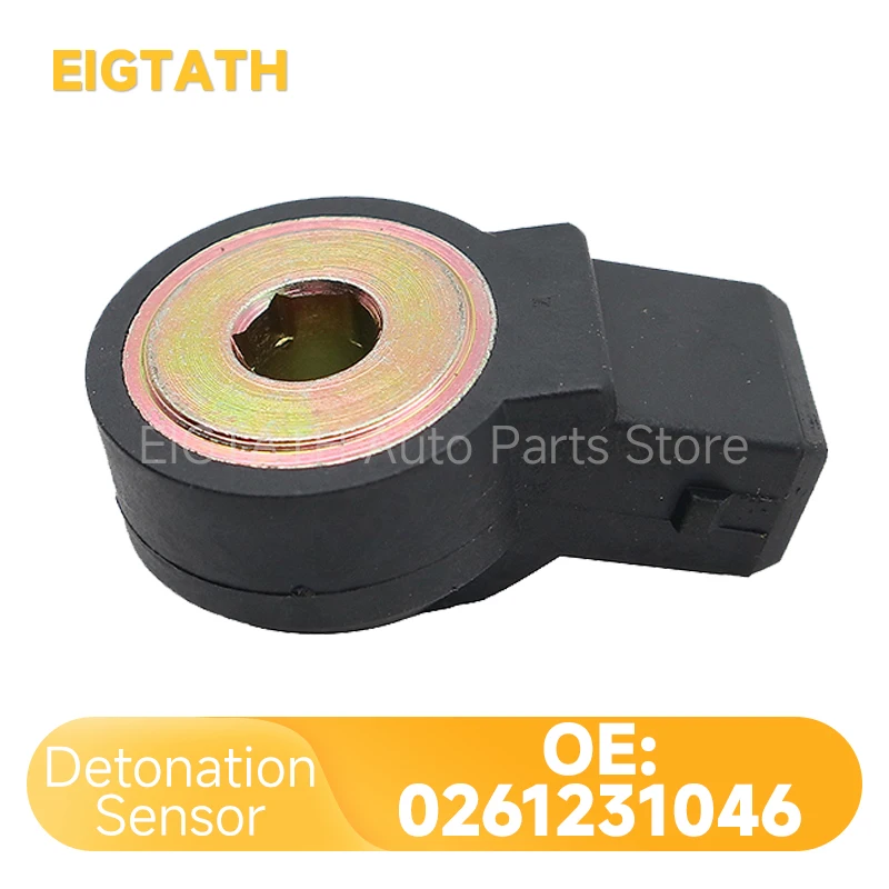 Sensor de detonación de golpe 0261231046 para Peugeot 406 Saab 9-3 SEAT Arosa Chevrolet Zafira Renault Megane Geely BL piezas de repuesto para automóviles