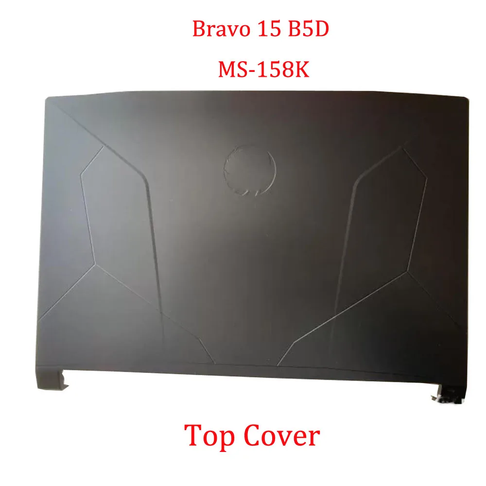 Top Cover Bezel PalmRest Bottom Case With eagle logo For MSI Bravo 15 B5D B5DD B5E B5ED B5ED-020US MS-158K Black New