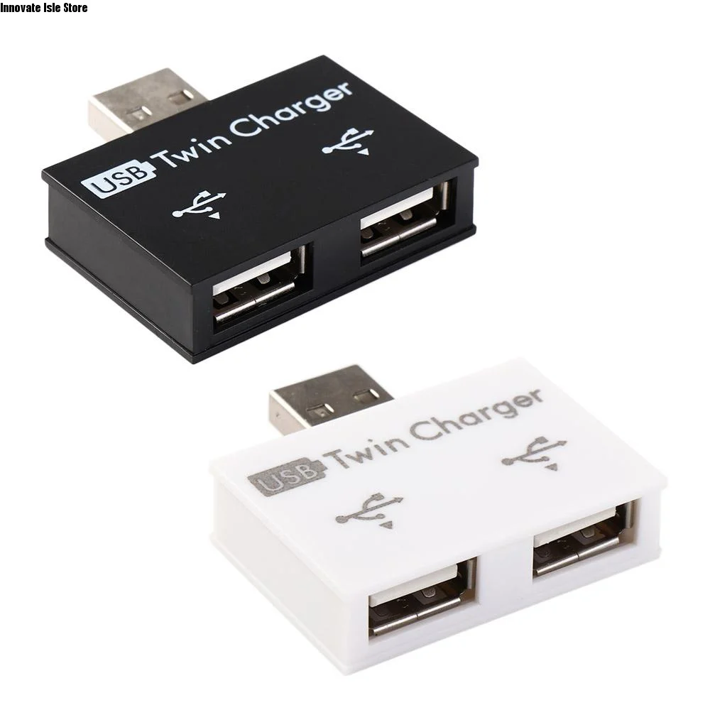 Hub Adapter HUB Splitter USB2.0 Charging Splitter USB 2.0 Charging Hub 1 Male To 2 Port Female USB Charging Extender
