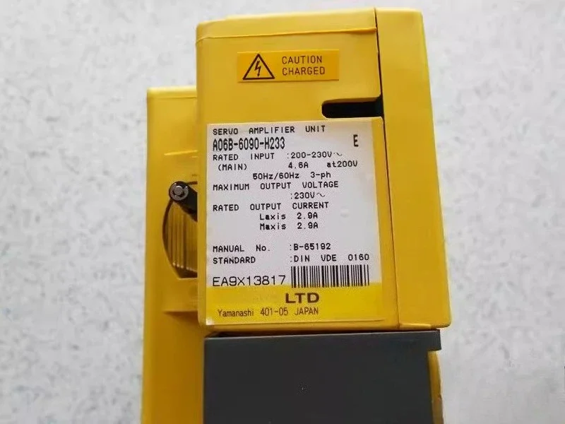 

Б/у A06B-6090-H233 A06B-6090-H234 для усилителя сервопривода FANUC A06B-6090-H233