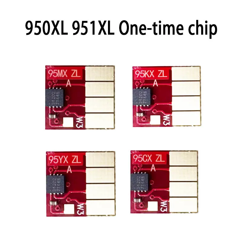 Cartucho de tinta 950XL 951X con chip de un solo uso para impresoras HP 950 951 Officejet 8100 8600 8610 8620 8630 8640 8660 8615 8625 251dw 276dw
