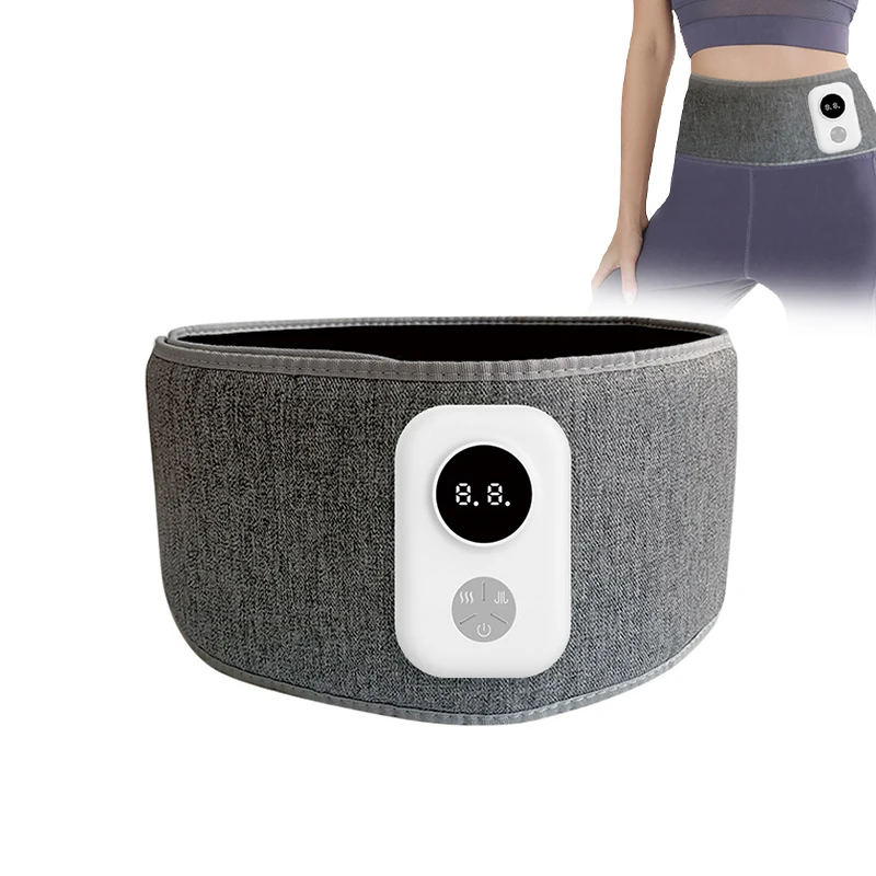 

Electric Air Pressure Waist Massager Belt Hot Compress Airbag Air Bag Abdominal Massage Belt Body Pain Relief Weight Loss