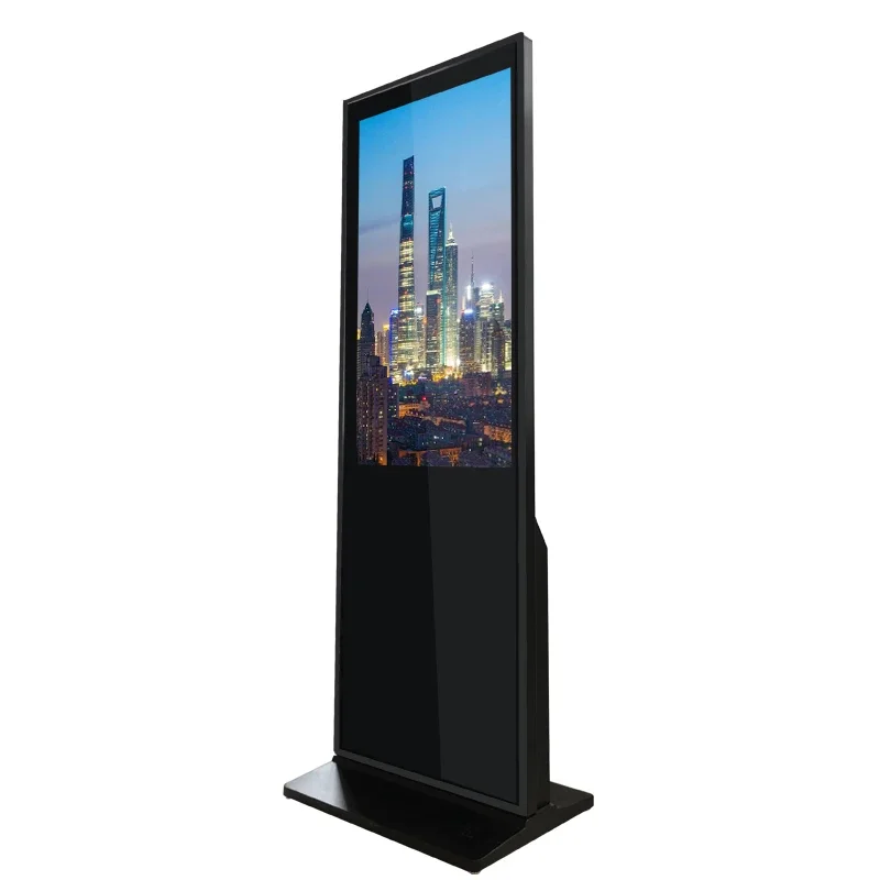 55 inch indoor Floor Standing Video Display Advertising Machine for Shopping Mall