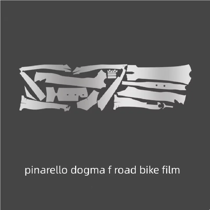 Road bike transparent film for Pinarello Dogma F frame film transparent sticker Frame paint protection film