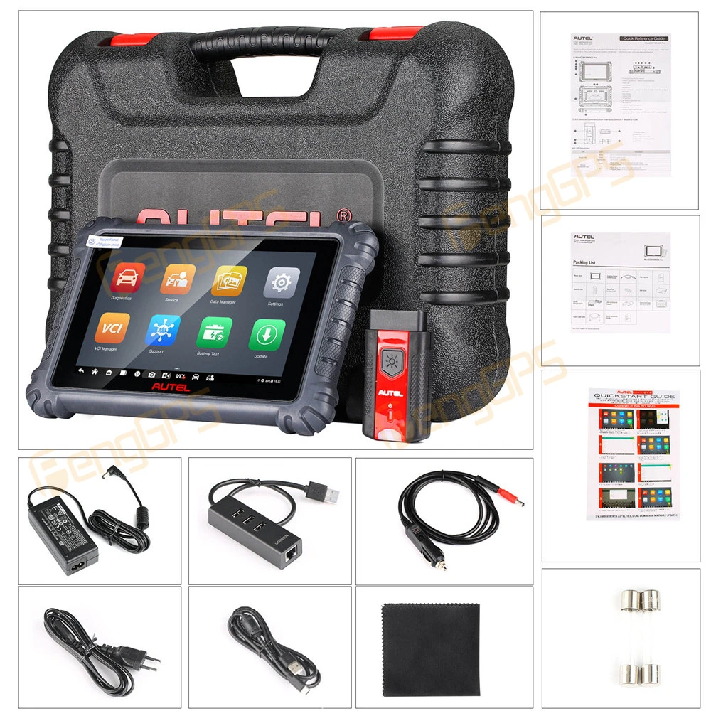 2024 Autel MS906 Pro Scanner MS906PRO Car Diagnostic Tools ECU Coding Active Test OBD2 Skaner samochodowy CAN FD DoIP PK MS906S