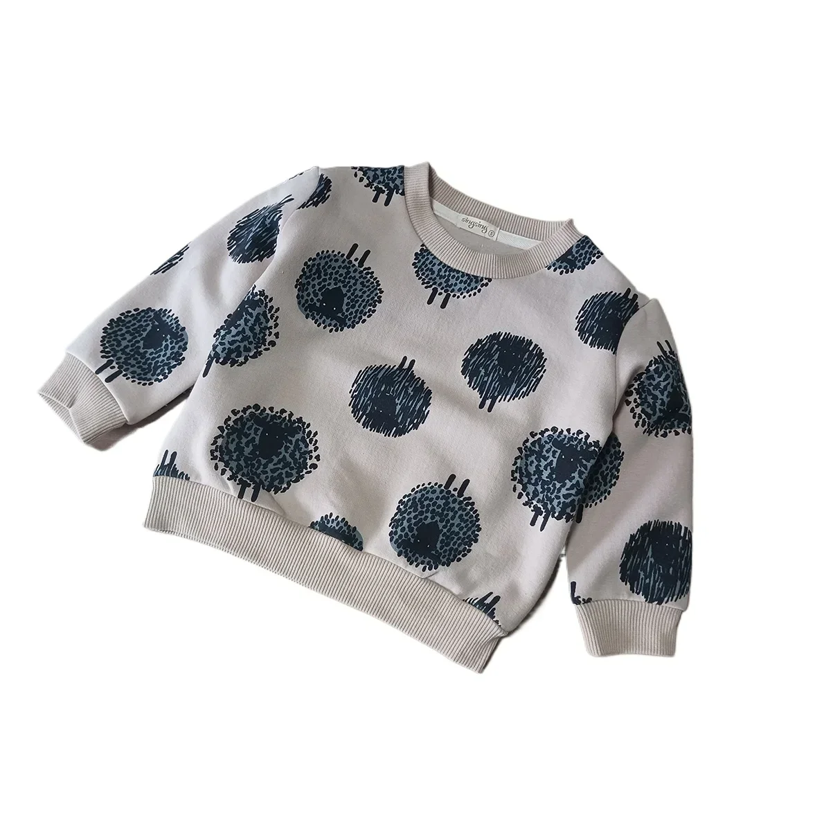 Cute t shirt for kids clothes boys girl sweatshirt cotton tops velvet pullover sweater autumn winter new детская одеж