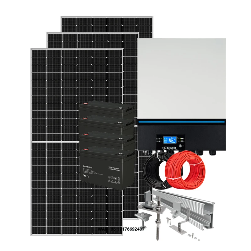Factory Price Wholesale New Green Energy 10kw 20kw Solar Kit with 'MPPT Controller Cheap Mono Poly Solar Panel Complete Set