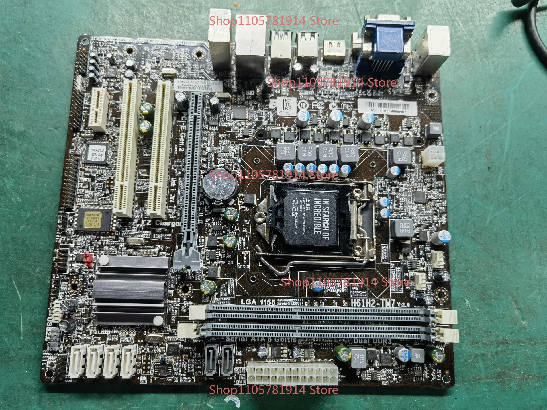 For Korea Hyosung Financial G41M-E43 H61H2-TM7 Industrial Computer Main Board