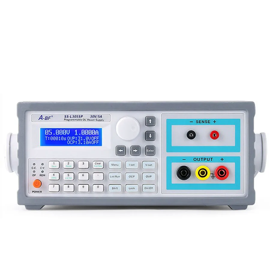 A-BF DC regulated linear Power Supply Programmable high precision 5-bit blue screen linear programmable DC power supply