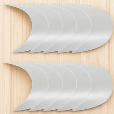 

10Pcs Lightweight Sun Hat Visor Woven Wide Brim Uv Protective Cap for Outdoor Sports Beach Travel Unisex Design