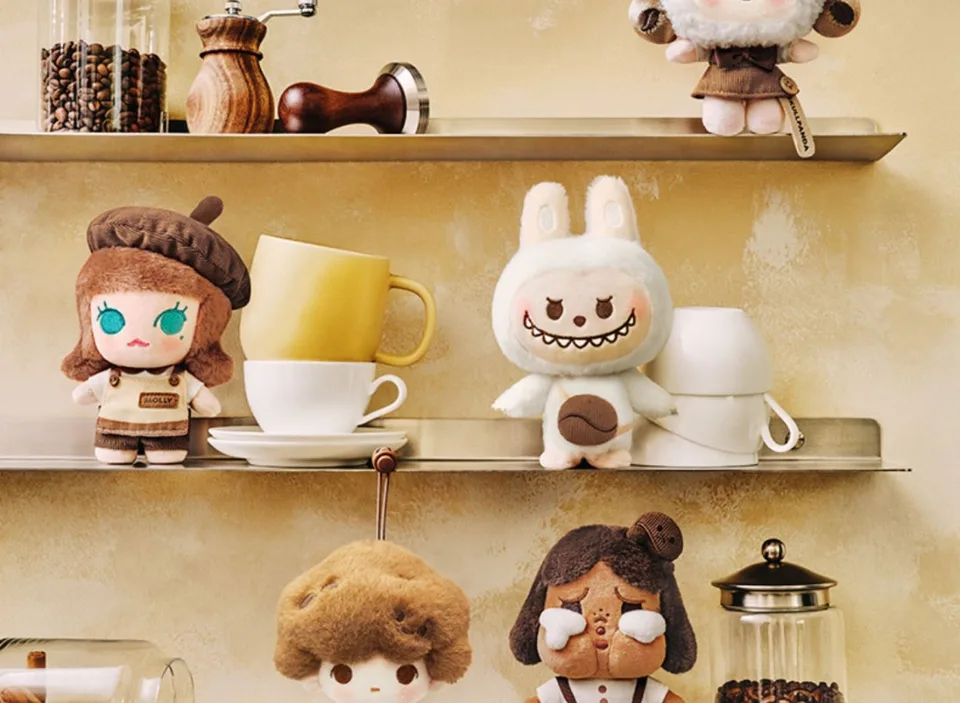 Original Genuine Labubu Coffee Factory Series From Pop Mart