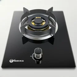 All-copper gas stove household fierce fire desktop embedded gas stove high power single head stove