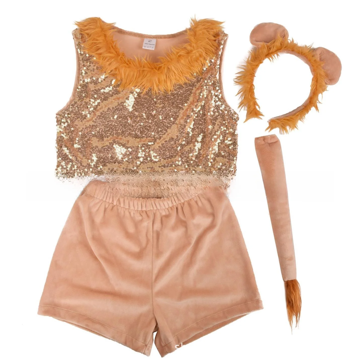 Ensemble d'ortes d'animaux Lion taille haute, tenue de spectacle, Costume de célébration de la journée des enfants, marque chinoise d'été KTV Dr