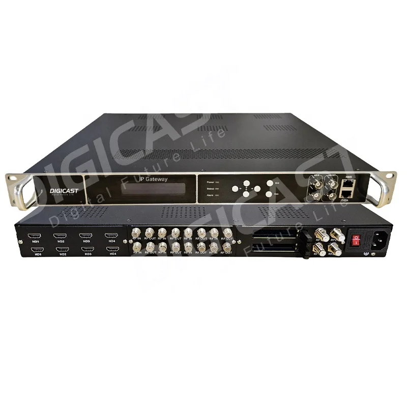 Multiplex FTA Tuner and CAM Card to IP Demodulation to IP Gateway Professional IRD
