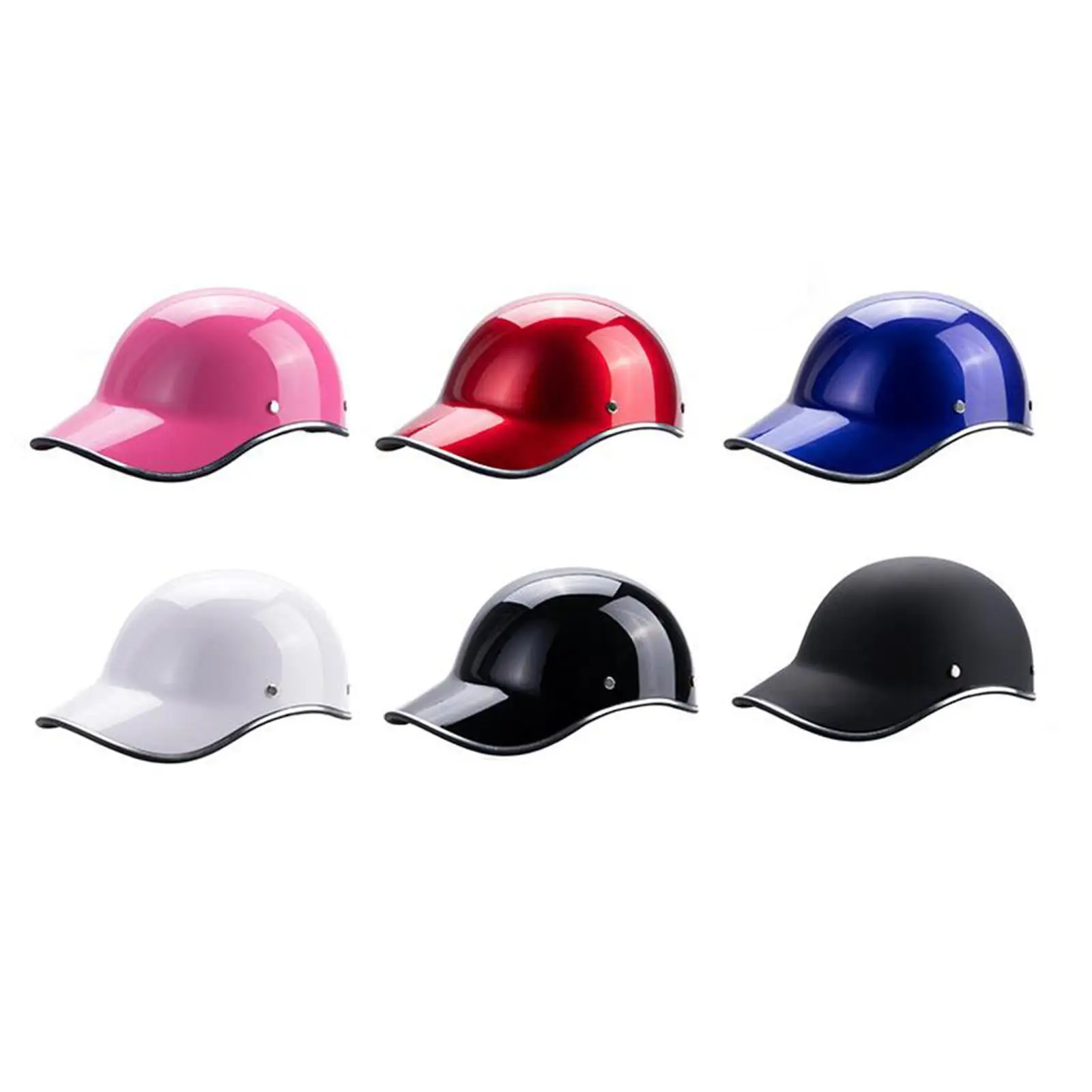 MTB Road Bicycle Helmet Baseball Cap Style Headgear Anti Ventilated Lightweight Safety Protector for Urban Riding