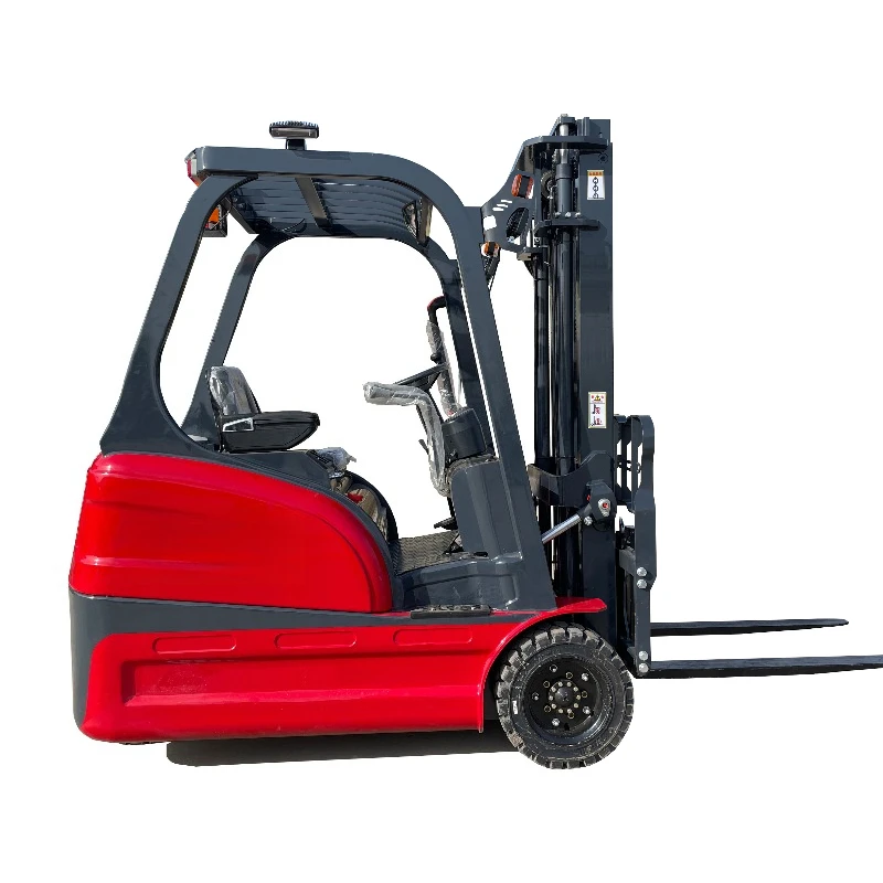 1.5 Ton 3 Ton 5 Ton Heavy Load Electric Counterbalance Forklift Construction Material Yard Bulk Goods Transport Equipment