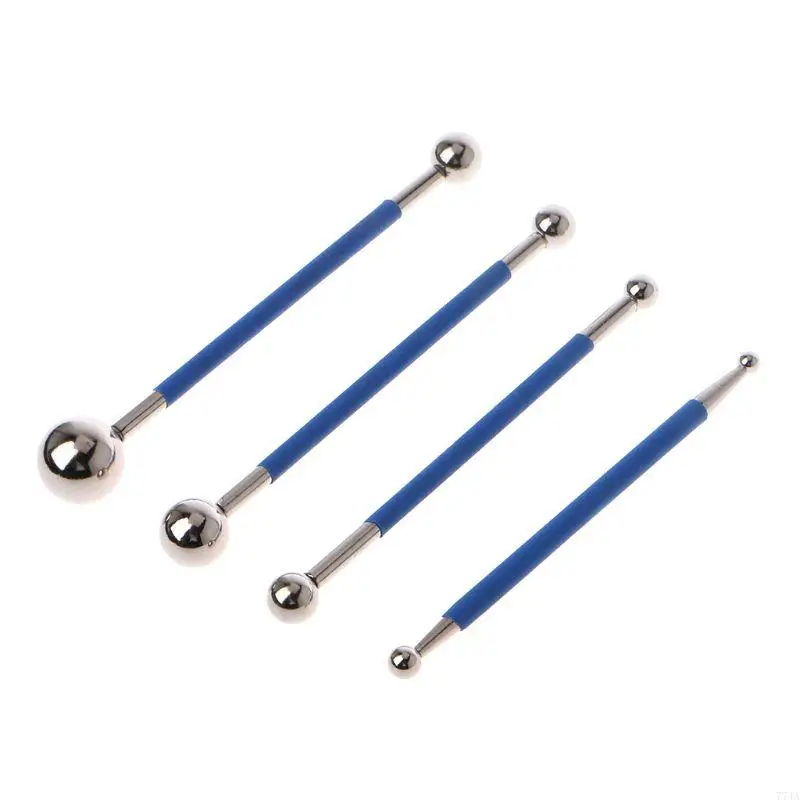 77JA 4PCS/SET Thép không gỉ kép ép vữa vữa vữa