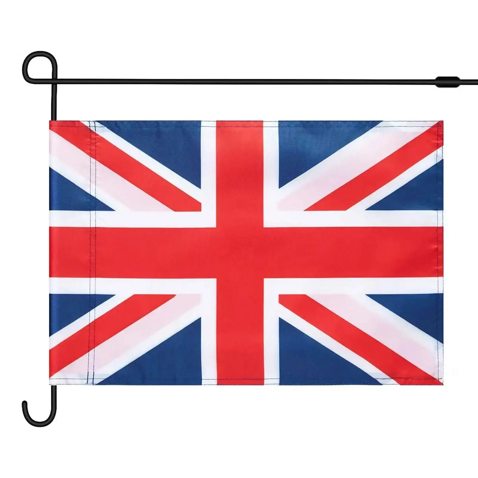 Nationality British Garden Flags Exquisite Handmade Hanging Flag for Outdoor Patio Lawn Yard Decor