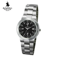 POLO Club watch for men and women fashion luminous waterproof steel quartz watches cool sense of technology send gift box PL132