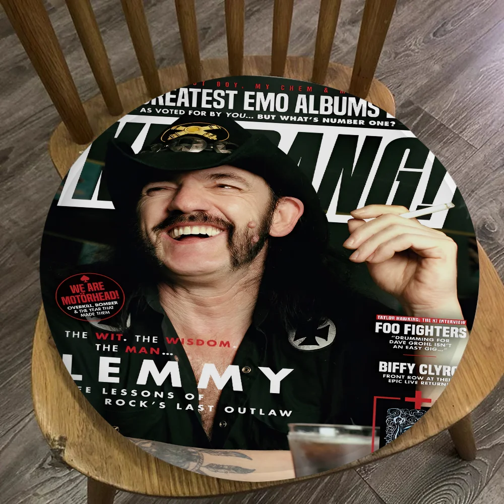 Singer L-Lemmy K-Kilmister tappetino decorativo per sedia cuscino morbido cuscino del sedile per sala da pranzo Patio Home Office tappetino da