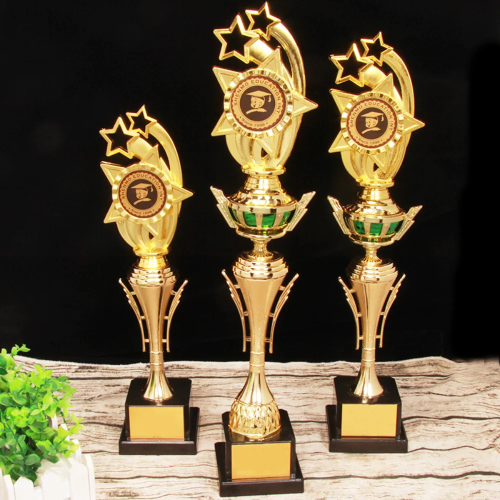 

Plastic Medal Award Trophy Competition Sports Game Stars Reward Prize Cup School Rewarding Supply Souvenir