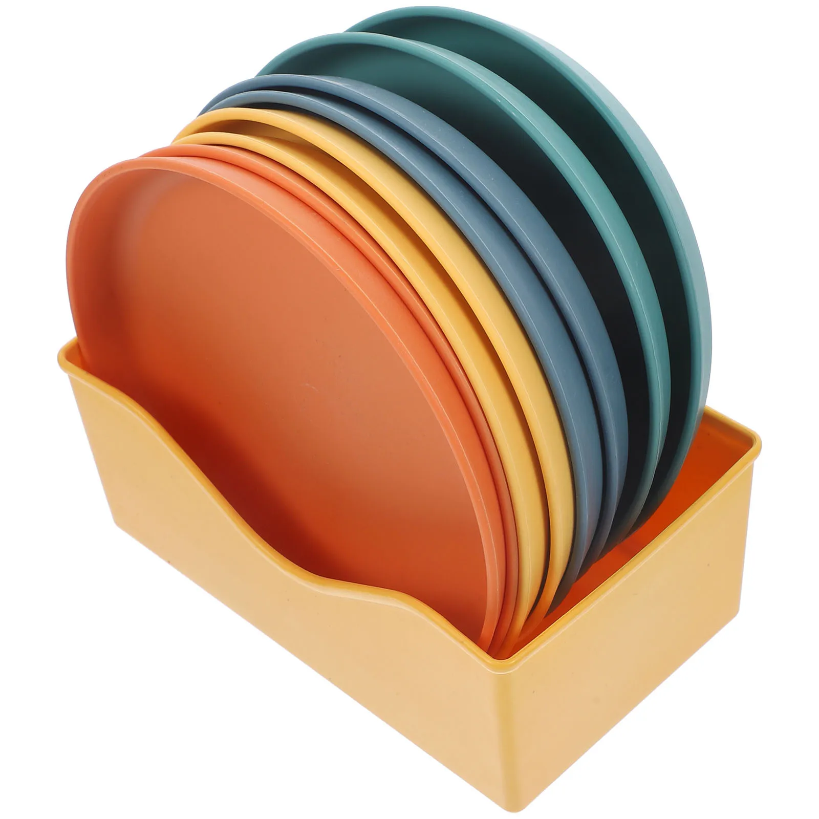 

1 комплект, уличная тарелка для барбекю, многоразовый пластиковый поднос для закусок для вечеринок, мероприятий, пикников, домашней кухни, декоративный держатель для фруктов