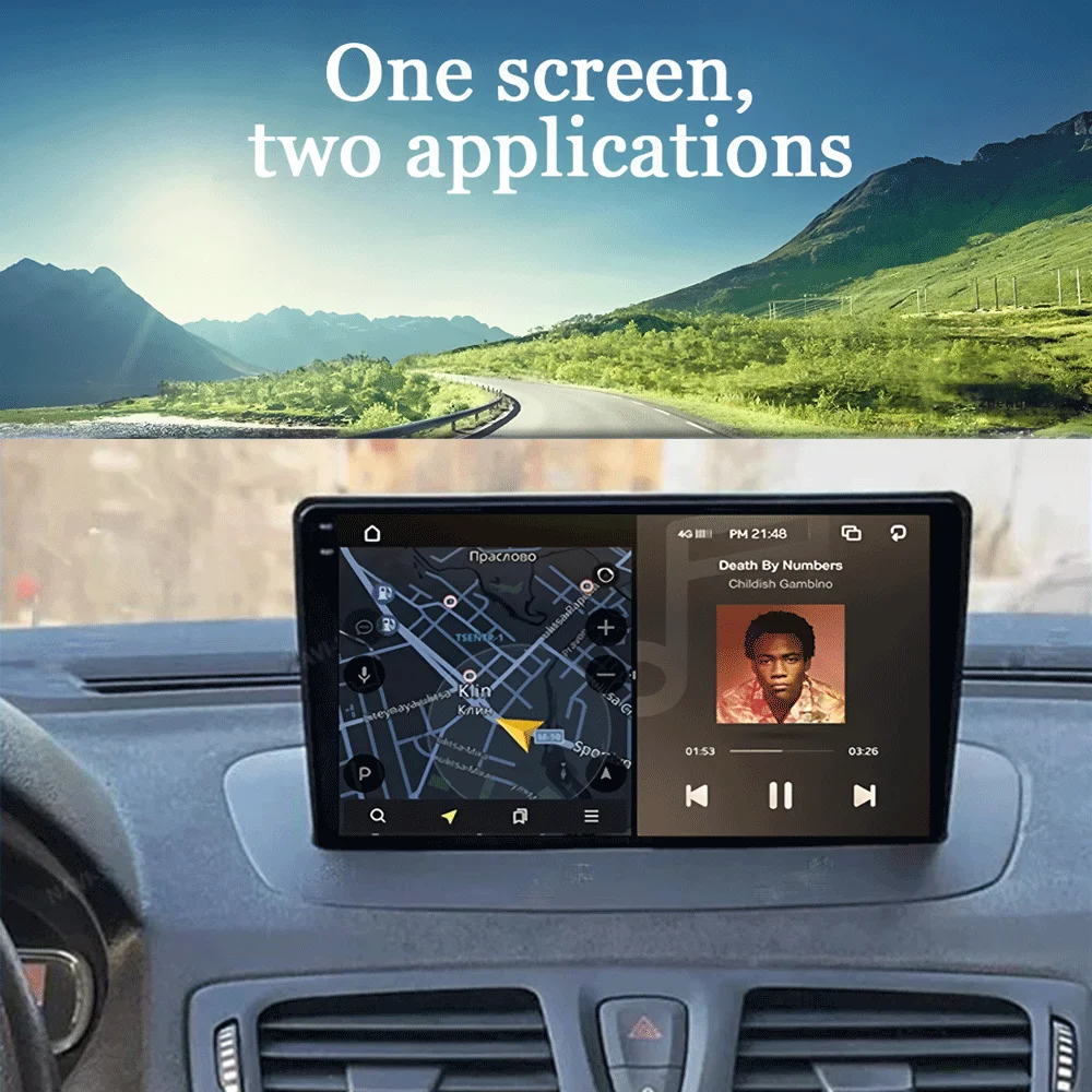 Android16 For Renault Megane 3 Fluence Samsung SM3 2008  - 2014 Car Radio Navigation Multimedia video Player DSP BT Carplay 5G