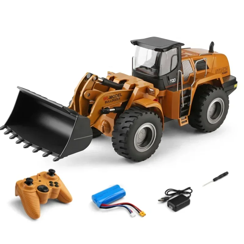 1/14 Scale WLTOY 14800 Radio Control Wheel Loader Model For Over 8 Years Old Brithday Gift